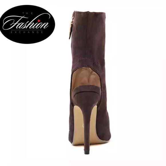 Faux Suede Moto Booties 🔥 Size 37/7 available - Picture 3 of 3